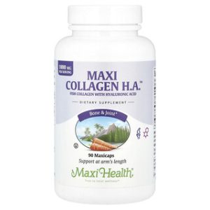 מקסי קולגן H.A. 1000 מ"ג - 90 כמוסות Maxi Health