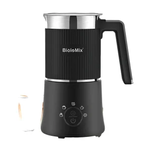 מקציף חלב BioloMix נשלף - 5 ב-1 להקצפה ביתית
