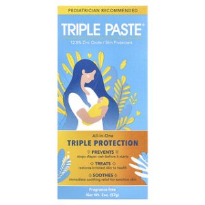 משחת החתלה Triple Paste - ללא בישום - 57 גרם