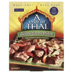 משחת קארי ירוק תאילנדי - 50 גרם - A Taste Of Thai