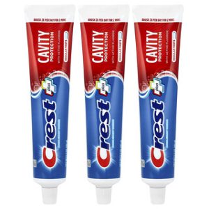 משחת שיניים קרסט להגנה מפני חורים - שלישייה