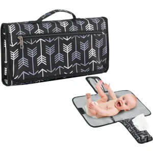 משטח החתלה 3 ב-1 נייד-תיק החתלה עמיד למים