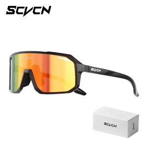 משקפי רכיבה SCVCN - אופניים, ריצה - הגנה UV400