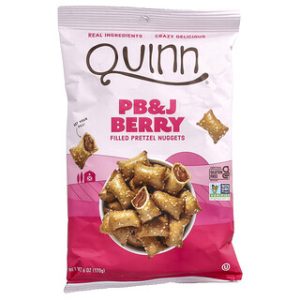 נאגטס פרצל ממולאים PB&J - Quinn Snacks 170 גרם