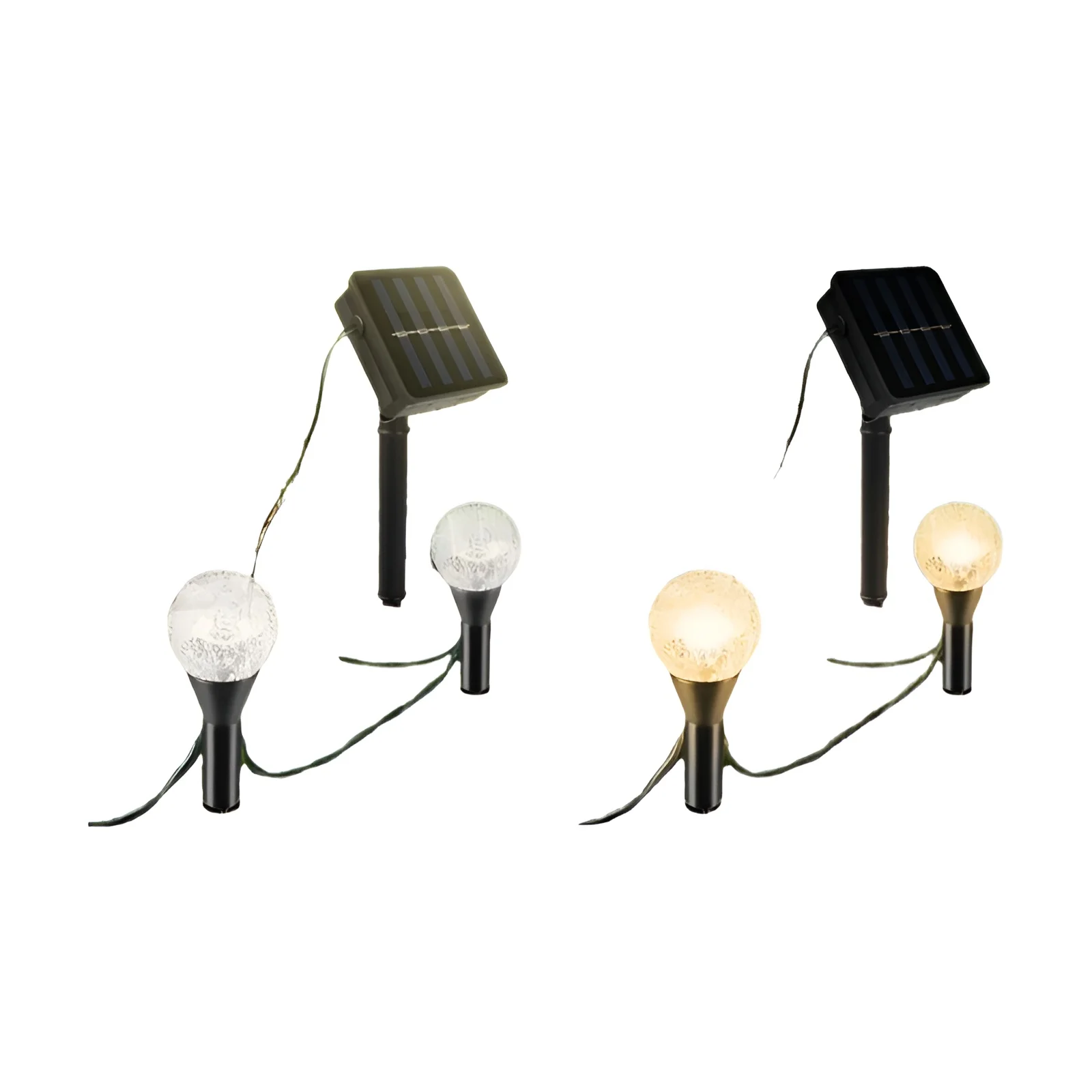 נורות גן סולאריות LED 20 ב-1 - 8 מצבים - עמיד במים