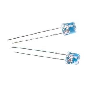 נוריות LED 5 מ"מ שטוחות- מבחר צבעים זוהר במיוחד- 100 יח'