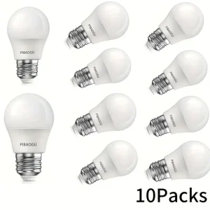 נורת LED 6W E27 - 10 יחידות - תאורה לבית ולסלון