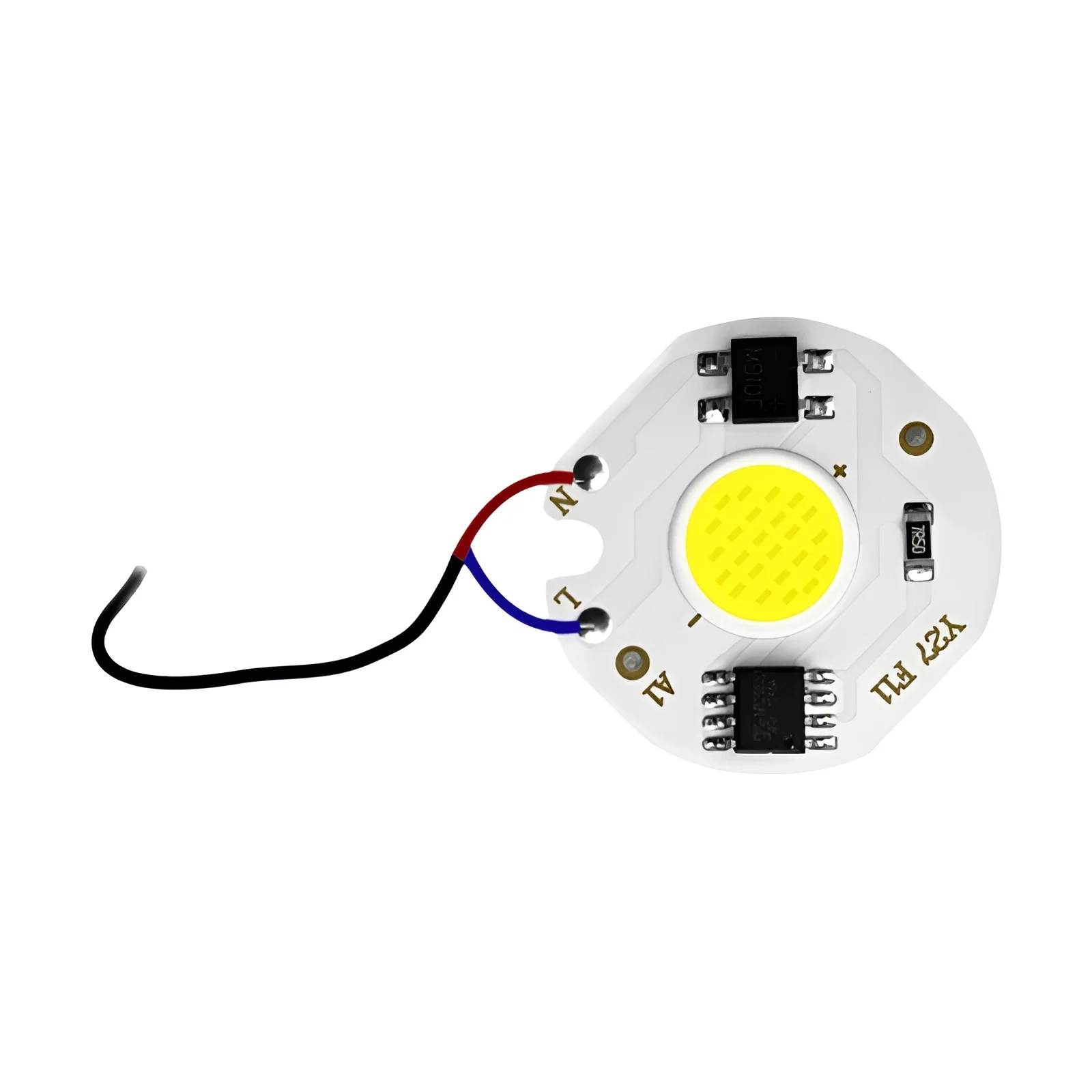 נורת לד COB חכמה 220V - 5 יחידות - תאורת DIY עוצמתית