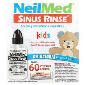 נילמד קידס- מי מלח לאף לילדים- Sinus Rinse®
