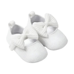 נעלי תינוקות בנות Meckior - סוליית כותנה ואנטי-החלקה
