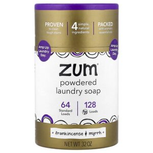 סבון כביסה אבקה ZUM - לבונה ומור - 32oz