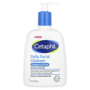 סבון פנים ללא ריח Cetaphil- 473 מ"ל- לעור רגיש