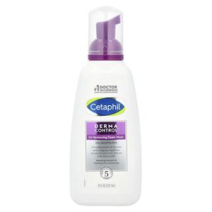 סבון פנים לניקוי שומן - Cetaphil Derma Control 237ml