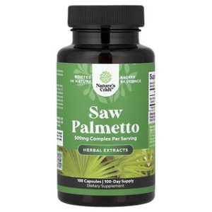 סו פלמטו Natures Craft - 500 מ"ג - 100 כמוסות