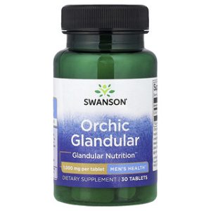 סוואנסון Orchic Glandular 1000 מ"ג - לבריאות הגבר