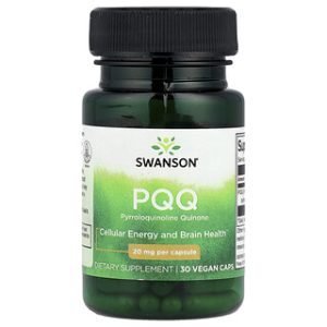 סוואנסון PQQ 20 מ"ג - 30 כמוסות טבעוניות - Swanson