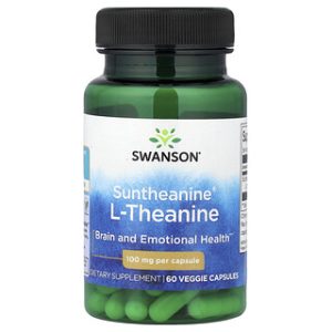 סוואנסון Suntheanine® L-Theanine 100 מ"ג - 60 כמוסות