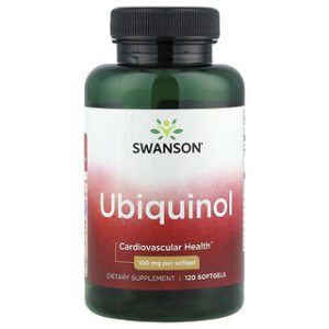 סוואנסון - Ubiquinol 100 מ"ג - 120 כמוסות רכות