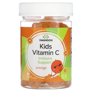 סוונסון Kids ויטמין C - גומי בטעם תפוז - 60 יחידות