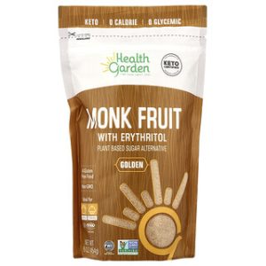סוכר נזירים עם אריתריטול - Health Garden 16oz