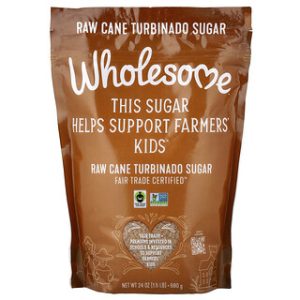 סוכר קנים טבעי טורבינדו 24oz - Wholesome Sweeteners
