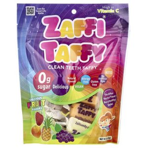 סוכריות Zollipops ללא סוכר - טעם פירות 85 גרם