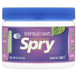 סוכריות מנטה Xlear Berryblast - ללא סוכר - 240 יח'