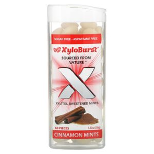 סוכריות מנטה קסיליטול קינמון - Xyloburst - 60 יחידות