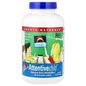 סורס נטורלס- Attentive Child- סוכריות לעיסות לילדים