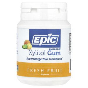 סטיק לעיסה קסיליטול - Epic Dental - טעם פירות 50 יח'