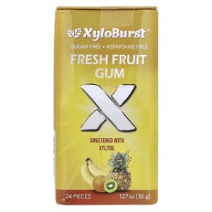 סטיק מסטיק קסיליטול Xyloburst בטעם פירות - 24 יחידות