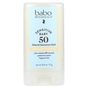 סטיק קרם הגנה מינרלי לתינוק SPF50 - Babo Botanicals