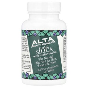סיליקה צמחית עם ביופלבונואידים - 120 טבליות Alta Health