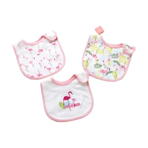 סינרי תינוקות כותנה 3 יח׳ - סקיצות בנדנה לתינוק