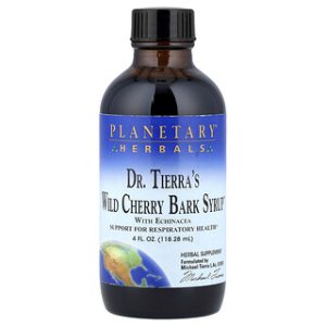 סירופ קליפת דובדבן פראי Planetary Herbals - 118 מ"ל