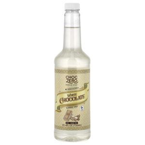 סירופ שוקולד לבן ללא סוכר ChocZero - 750 מ"ל