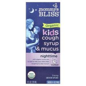 סירופ שיעול אורגני לילדים Mommy's Bliss - לילה