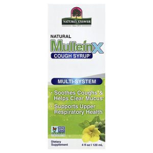 סירופ שיעול מולן-X טבעי , Natures Answer 120 מ"ל