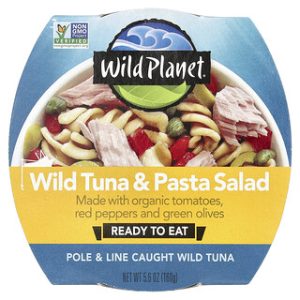 סלט טונה ופסטה Wild Planet - 160 גרם - בריאות וטעם