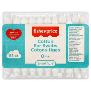 ספוגיות אוזניים לתינוק Fisher-Price - 55 יחידות