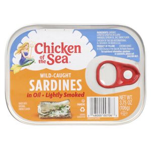 סרדינים מעושנים בשמן - Chicken of the Sea 3.75oz