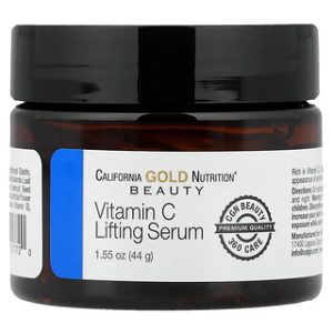 סרום ויטמין C - California Gold Nutrition - לעור זוהר