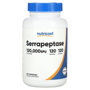 סרפפטייז 60 מ"ג , Nutricost - 120 כמוסות להקלה טבעית