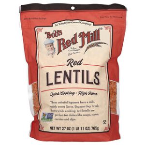 עדשים אדומות - Bobs Red Mill - 765 גרם - בריאות וטעם