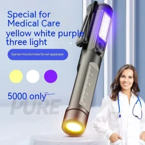עט בדיקה רפואי LED נטען- נייד ונוח