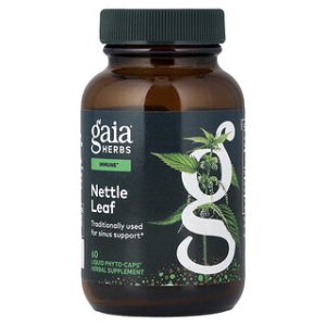 עלי סרפד - Gaia Herbs - 60 כמוסות צמחיות