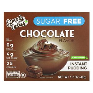 פודינג שוקולד טבעוני ללא סוכר - Natural Simply Delish