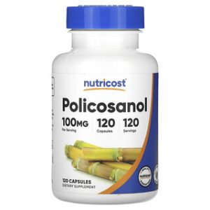 פולוקוסנול Nutricost 100 מ"ג - 120 כמוסות - בריאות לב