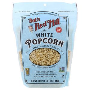 פופקורן לבן ללא גלוטן - Bob's Red Mill - 850 גרם