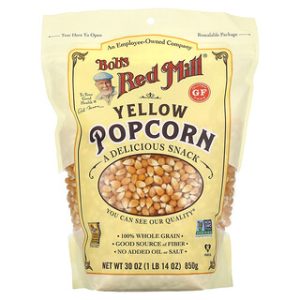 פופקורן צהוב Bobs Red Mill - 850 גרם - לתירס טעים